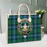 Clan Urquhart Ancient Crest Tartan Leather Bag MC428