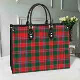 Clan Dalziel Modern Tartan Leather Bag M117