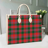 Clan Dalziel Modern Tartan Leather Bag M117