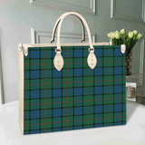 Clan Lauder Tartan Leather Bag M244