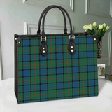 Clan Lauder Tartan Leather Bag M244