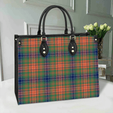 Clan Wilson Ancient Tartan Leather Bag M577