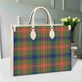 Clan Wilson Ancient Tartan Leather Bag M577