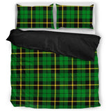 Wallace Hunting Green Tartan Bedding Set T565