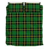 Wallace Hunting Green Tartan Bedding Set T565