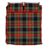 Stewart Black Tartan Bedding Set T528