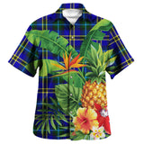 Clan Weir Modern Tartan Hawaiian Aloha Shirt Tropica Style WS571