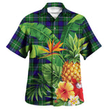 Clan Alexander Tartan Hawaiian Aloha Shirt Tropica Style WS8