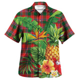 Clan Dalziel Modern Tartan Hawaiian Aloha Shirt Tropica Style WS115