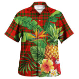 Clan Livingstone Modern Tartan Hawaiian Aloha Shirt Tropica Style WS251