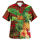 Clan Hepburn Tartan Hawaiian Aloha Shirt Tropica Style WS211