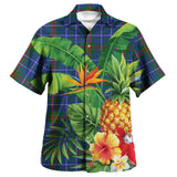 Clan Edmonstone Tartan Hawaiian Aloha Shirt Tropica Style WS140