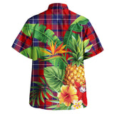 Clan Wishart Dress Tartan Hawaiian Aloha Shirt Tropica Style WS575