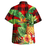 Clan Wemyss Modern Tartan Hawaiian Aloha Shirt Tropica Style WS572