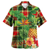 Clan Gibbs Tartan Hawaiian Aloha Shirt Tropica Style WS175