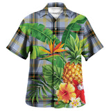 Clan Bell of the Borders Tartan Hawaiian Aloha Shirt Tropica Style WS28