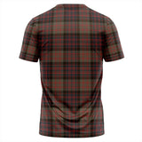 Clan Bowie Black Weathered Tartan T-Shirt - X2749