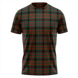 Clan Bowie Black Modern Tartan T-Shirt - X2748