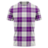 Clan Dunlop Dress Modern Tartan T-Shirt - X3483