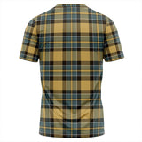 Clan Jacobite #2 Weathered Tartan T-Shirt - X444