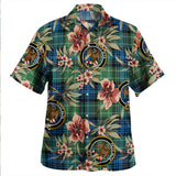 Clan Abercrombie Ancient Tartan Hawaiian Aloha Shirt WT1