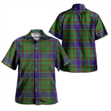 Clan Adam Tartan Hawaiian Aloha Shirt W3