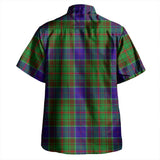 Clan Adam Tartan Hawaiian Aloha Shirt W3