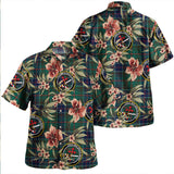 Clan Adam Modern Tartan Hawaiian Aloha Shirt WT9