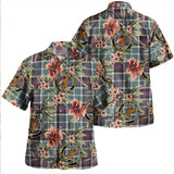 Clan Alexander of Menstry Weathered Tartan Hawaiian Aloha Shirt WT34