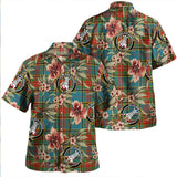 Clan Beaton Ancient Tartan Hawaiian Aloha Shirt WT95