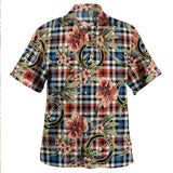 Clan Bell Border (Bell Southern Bell) Ancient Tartan Hawaiian Aloha Shirt WT101