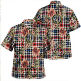 Clan Bell Border (Bell Southern Bell) Modern Tartan Hawaiian Aloha Shirt WT102