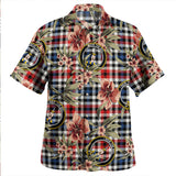 Clan Bell Border (Bell Southern Bell) Modern Tartan Hawaiian Aloha Shirt WT102