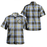 Clan Bell of the Borders Crest Tartan Hawaiian Aloha Shirt WW21