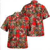 Clan Binning Tartan Hawaiian Aloha Shirt WT112