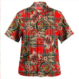 Clan Binning Tartan Hawaiian Aloha Shirt WT112