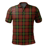 Clan Blackstock Red Dress Tartan Polo Shirt G1533