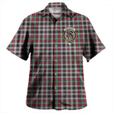 Clan Borthwick Ancient Crest Tartan Hawaiian Aloha Shirt WW24