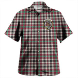 Clan Borthwick Dress Ancient Crest Tartan Hawaiian Aloha Shirt WW25