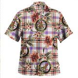 Clan Boswell Dress Ancient Tartan Hawaiian Aloha Shirt WT137