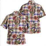 Clan Boswell Dress Modern Tartan Hawaiian Aloha Shirt WT138