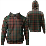 Clan Bowie Black Modern Tartan Hoodie - K276