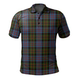 Clan Bowie Black Tartan Polo Shirt G1519