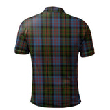 Clan Bowie Black Tartan Polo Shirt G1519