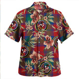 Clan Byres Tartan Hawaiian Aloha Shirt WT192