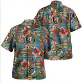 Clan Cathcart Ancient Tartan Hawaiian Aloha Shirt WT280