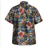 Clan Cathcart Modern Tartan Hawaiian Aloha Shirt WT281