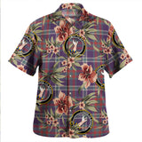 Clan Cathcart Weathered Tartan Hawaiian Aloha Shirt WT282