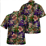 Clan Chalmers Modern Tartan Hawaiian Aloha Shirt WT283