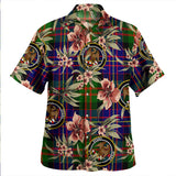 Clan Chalmers Modern Tartan Hawaiian Aloha Shirt WT283